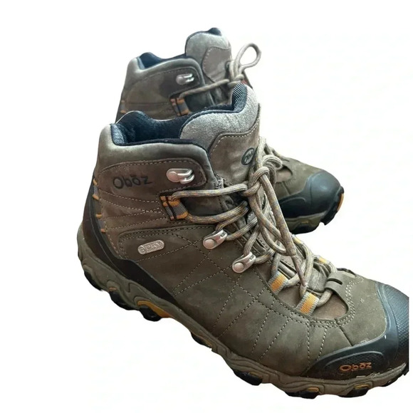 Oboz Bridger Mid Waterproof Women’s Size US 9 Hikes Backpacking Nubuck leather - Picture 4 of 16